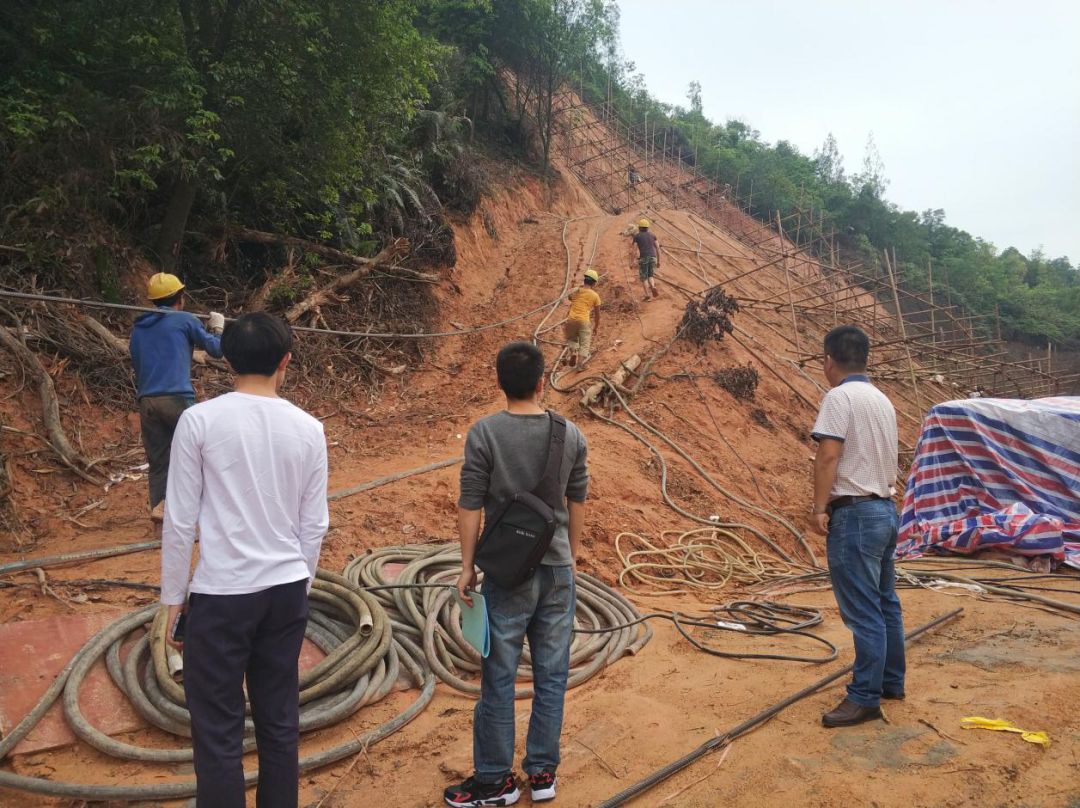 项目走访系列（五）： 边坡地质灾难监理项目走访 ——把关质量，，，，，，，，以诚相待，，，，，，，，千亿国际地灾部的清静允许