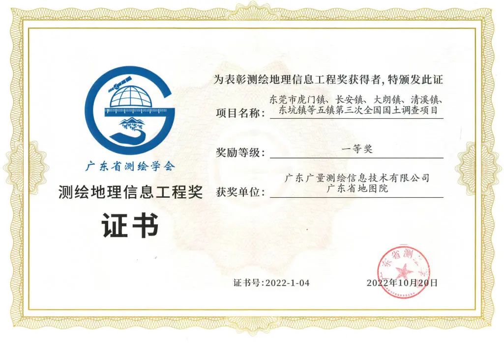 一等奖！千亿国际测绘YYDS！